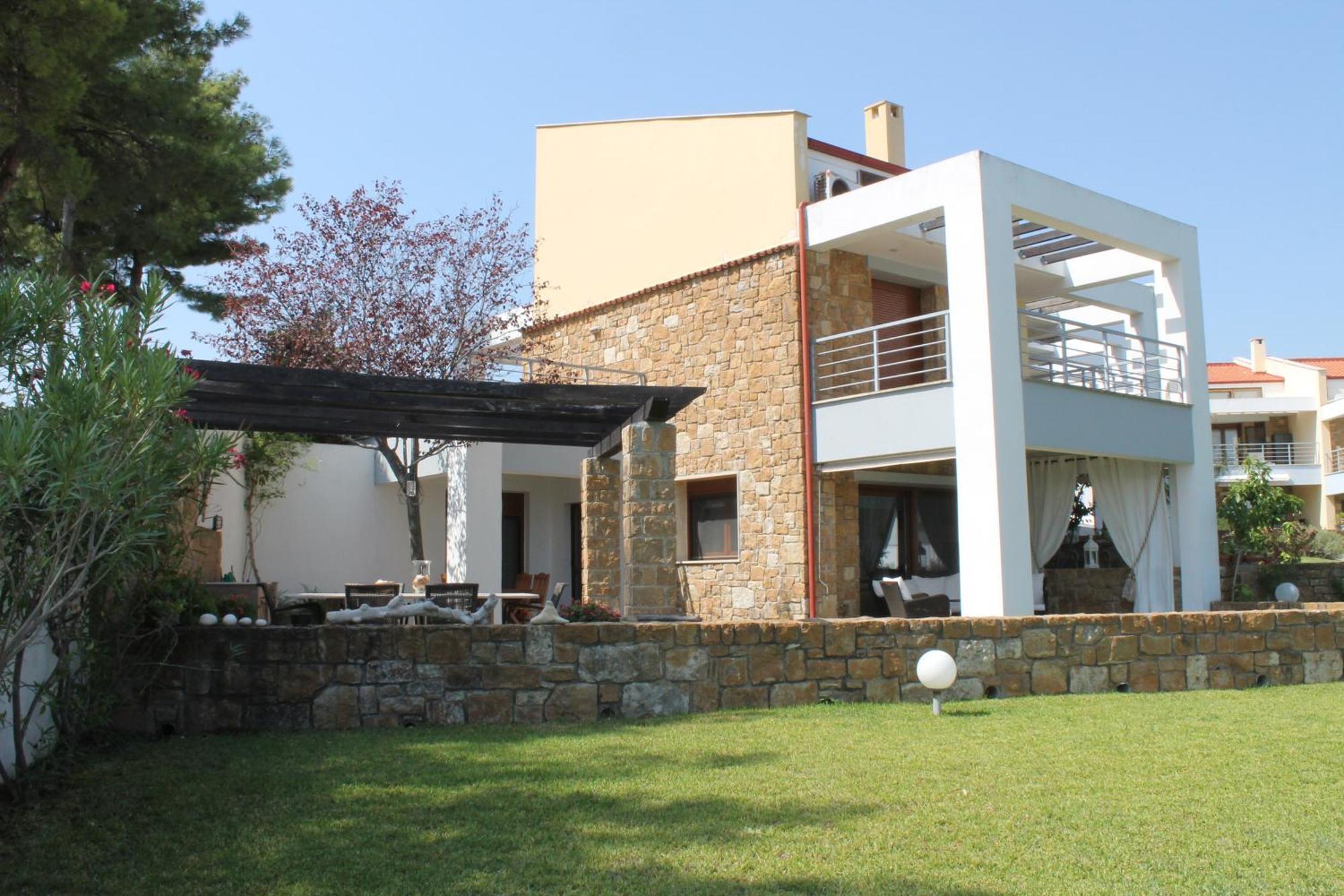 The House Of Blue Villa Afytos Eksteriør bilde